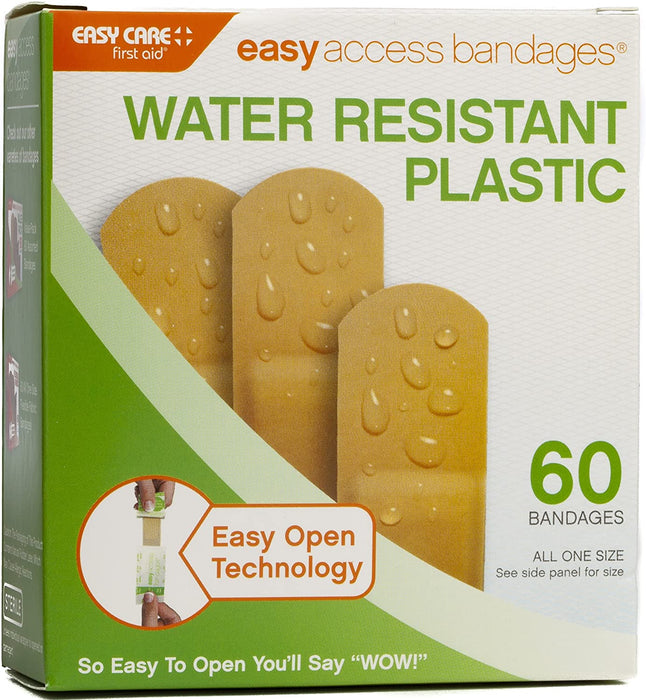Easy Care Easy Access Bandages, 1" x 3" Plastic, 60 Count