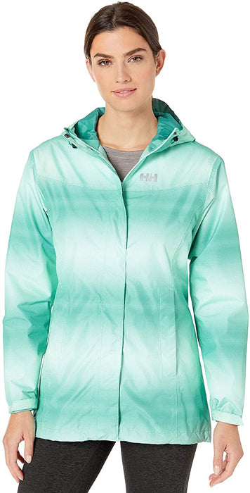 Helly Hansen Women's Bellevue Hooded Lightweight Packable Waterpoof Breathable Raincoat Jacket
