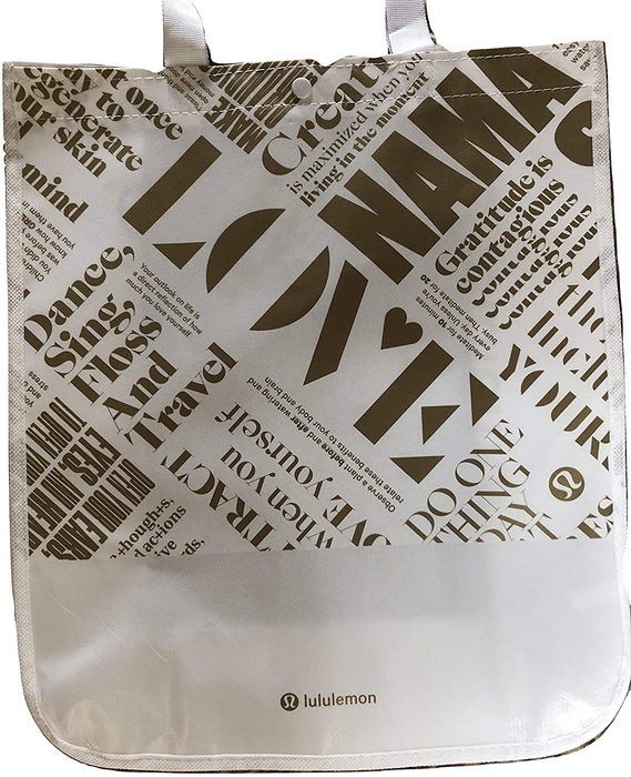 Lululemon Large Reusable Tote Carryall Gym Bag