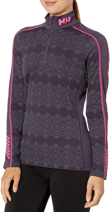 Helly-Hansen W Hh LIFA Active Graphic 1/2 Zip Baselayer Top