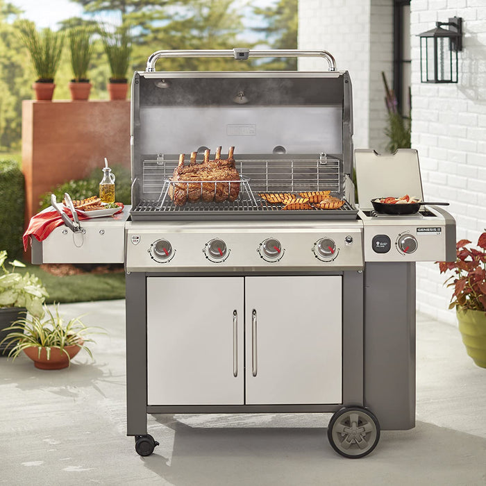 Weber 67004001, Four-Burner, Stainless Steel