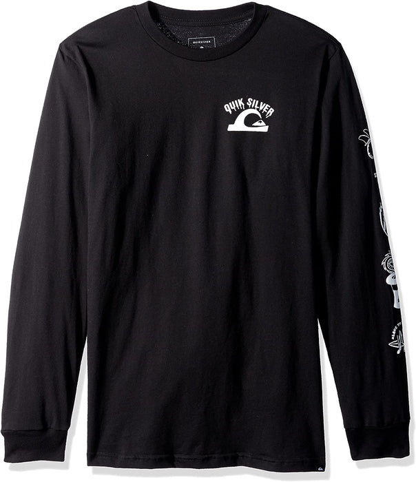 Quiksilver Boys' Crazy Face Youth Long Sleeve Tee Shirt