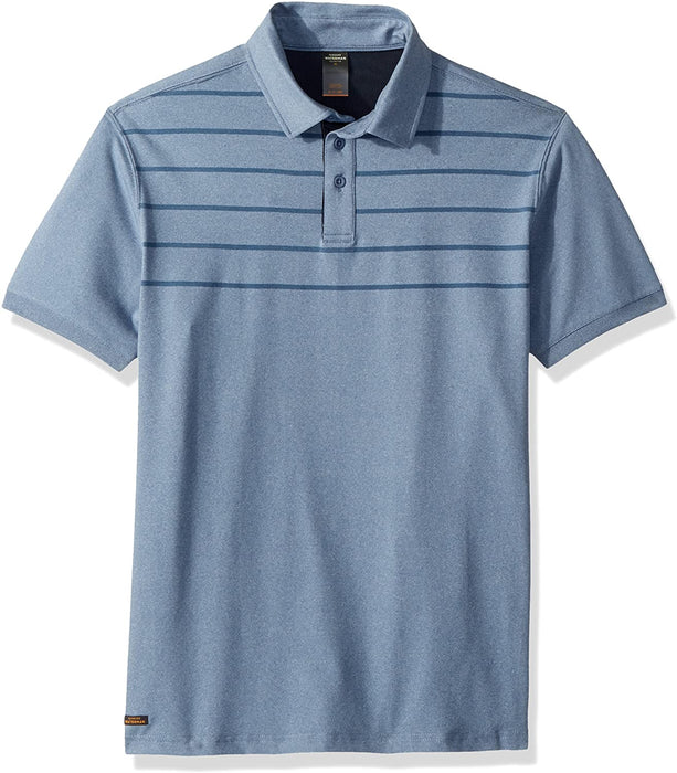 Quiksilver Men's Striped Reel Backlash Polo Knit Top