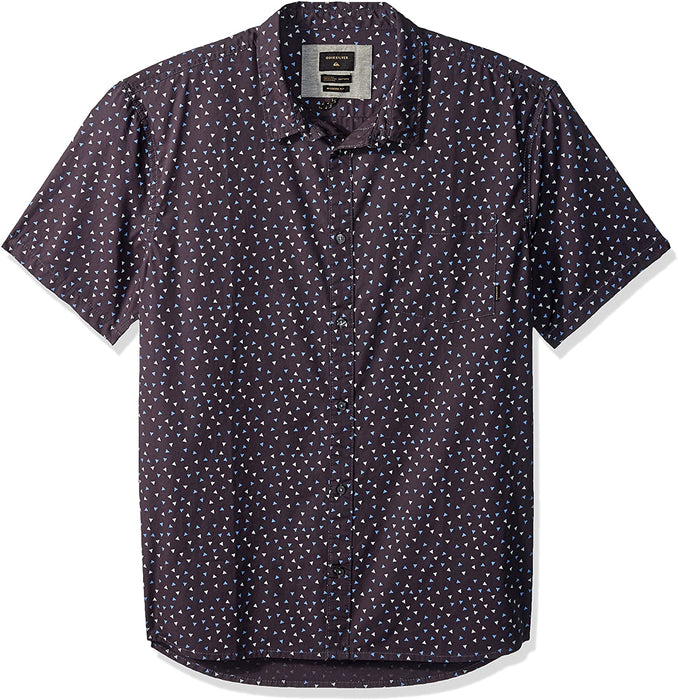 Quiksilver Men's Hibashii Short Sleeve Button Down Shirt