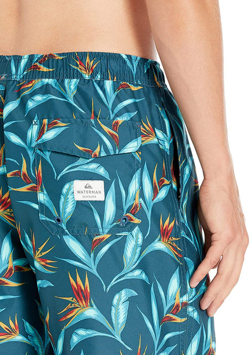 Quiksilver Men's Maze Day Volley 18 Boardshort Swim Trunk