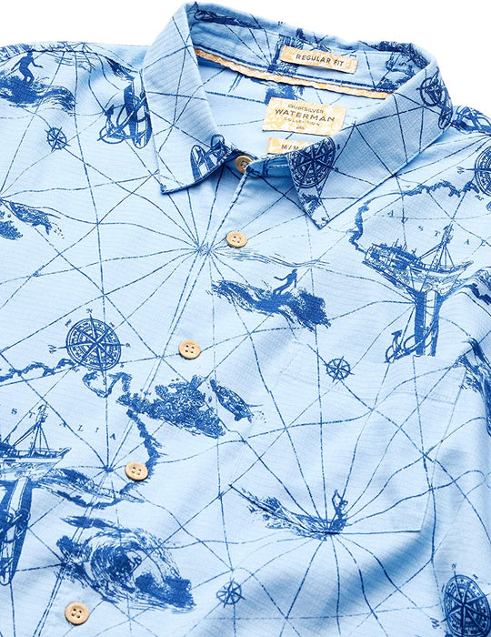 Quiksilver Men's Finding Waves Button Down Shirt