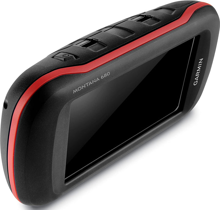 Garmin Montana 680t, Touchscreen Hiking Handheld, GPS/GLONASS and Preloaded TOPO Maps