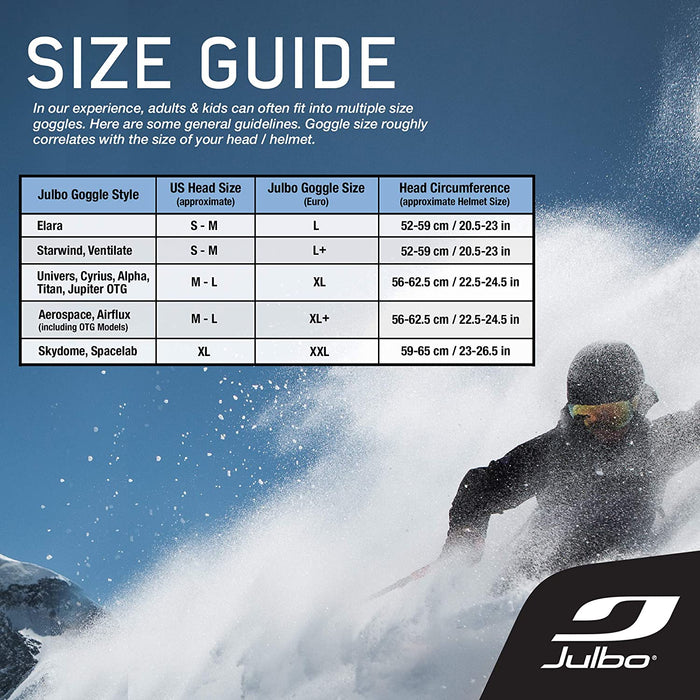 Julbo Universe Snow Goggles with Photochromic REACTIV Lens