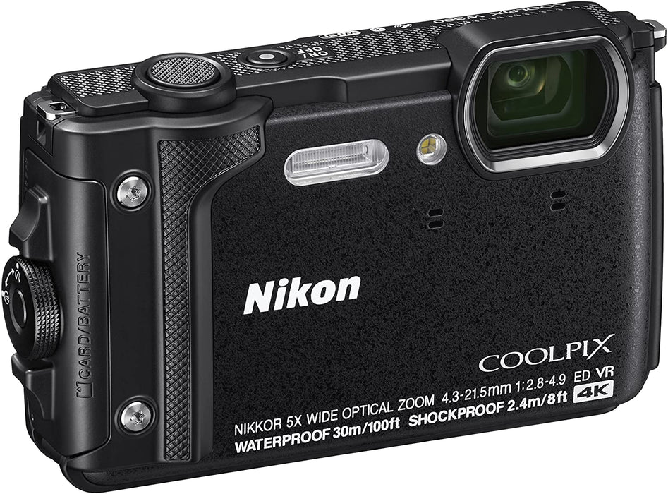 Nikon W300 Waterproof Underwater Digital Camera with TFT LCD, 3"