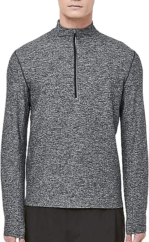 Lululemon Surge Warm 1/2 Zip - HBLK (Heathered Black) (M)