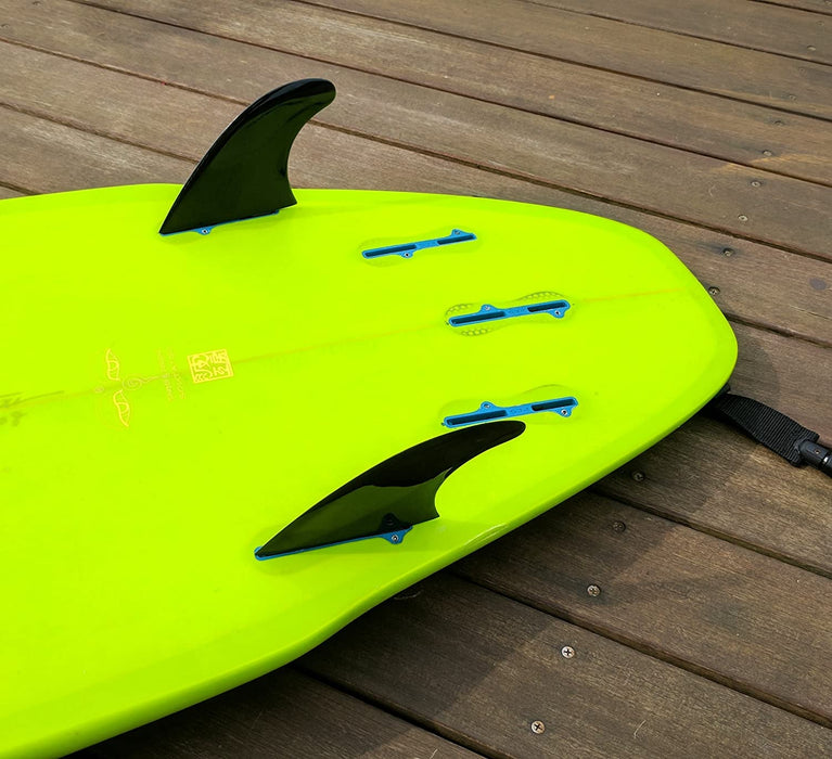 saruSURF 4.5" Flexy Tip Fin Stabilizer for shortboard to SUP