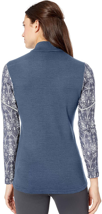 Helly-Hansen W Hh LIFA Merino Wool Graphic 1/2 Zip Baselayer Top