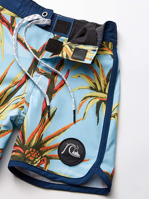 Quiksilver Boys' Little Highline Salty Palms 14 Boardshort Swim Trunk