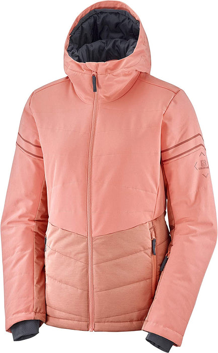 Salomon Edge Women's Ski Jacket, Icy Morn/Heather