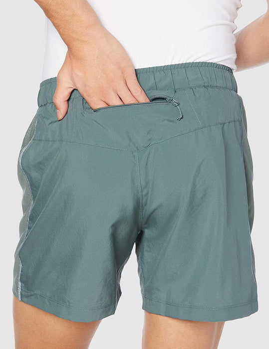 Salomon Men's Standard Agile 5'' Short M, balsam Green