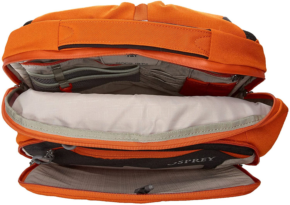 Osprey Cyber Port Daypack (Spring 2016 Model), Canyon Orange