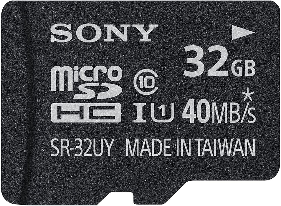Sony 8GB Class 10 Micro SDHC R40 Memory Card (SR8UYA/TQMN) (OLD MODEL)