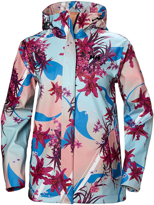 Helly-Hansen womens Moss Hooded Fully Waterproof Windproof Raincoat Jacket