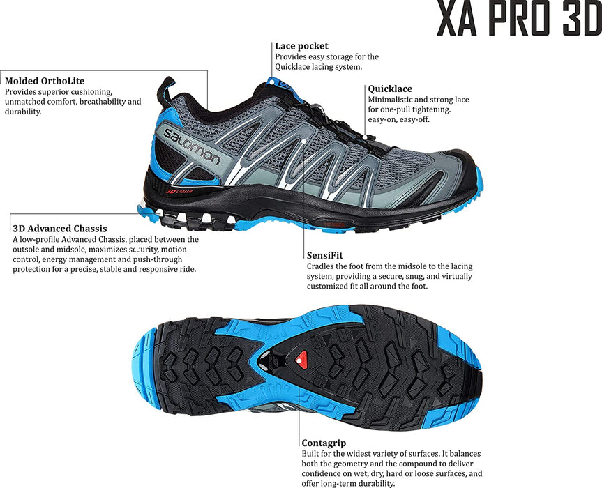 Salomon Men's Xa Pro 3D Trail Running