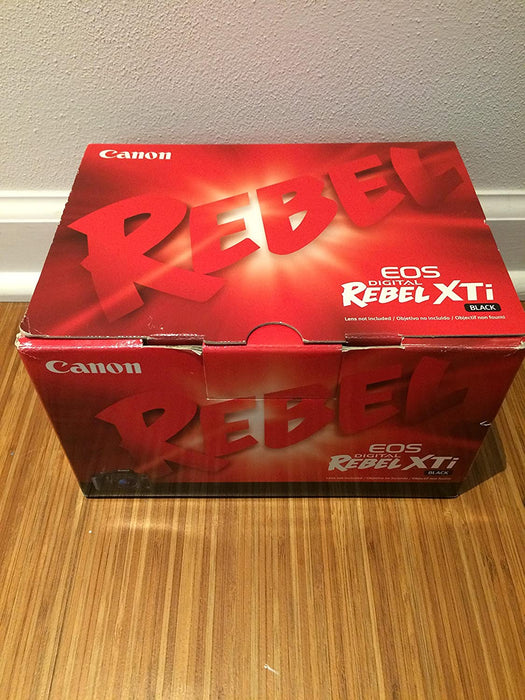 Canon Rebel XTi DSLR Camera with EF-S 18-55mm f/3.5-5.6 Lens (OLD MODEL)