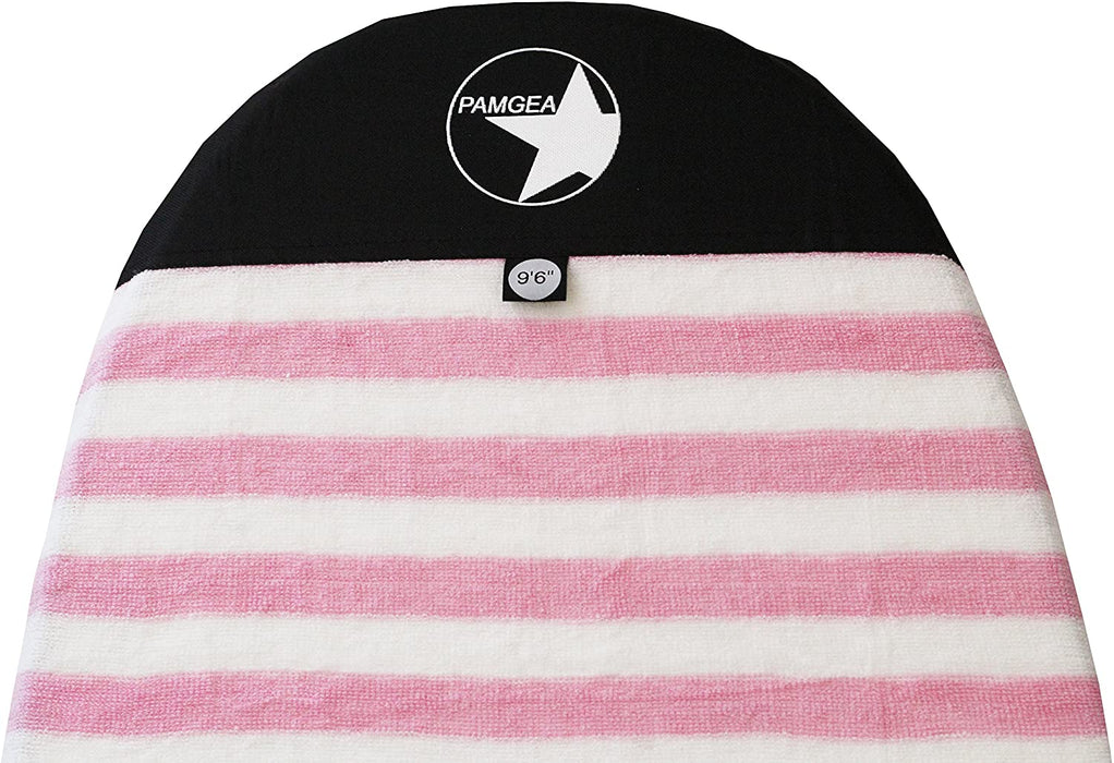 PAMGEA Surfboard Sock Cover (Pink) - Lightweight Board Bag (Shortboard, Longboard