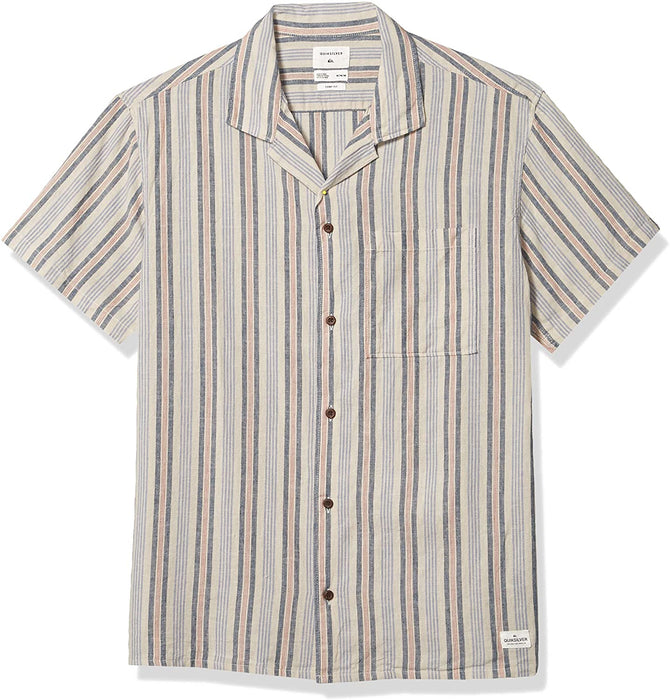 Quiksilver Men's Coconut Dingo Short Sleeve Woven