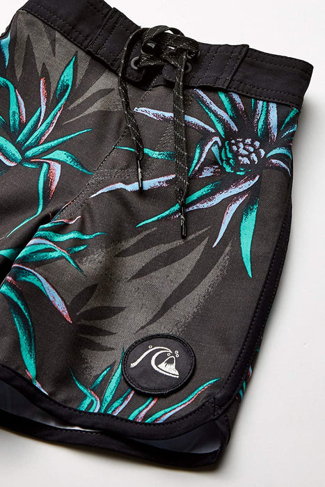 Quiksilver Boys' Little Highline Salty Palms 14 Boardshort Swim Trunk
