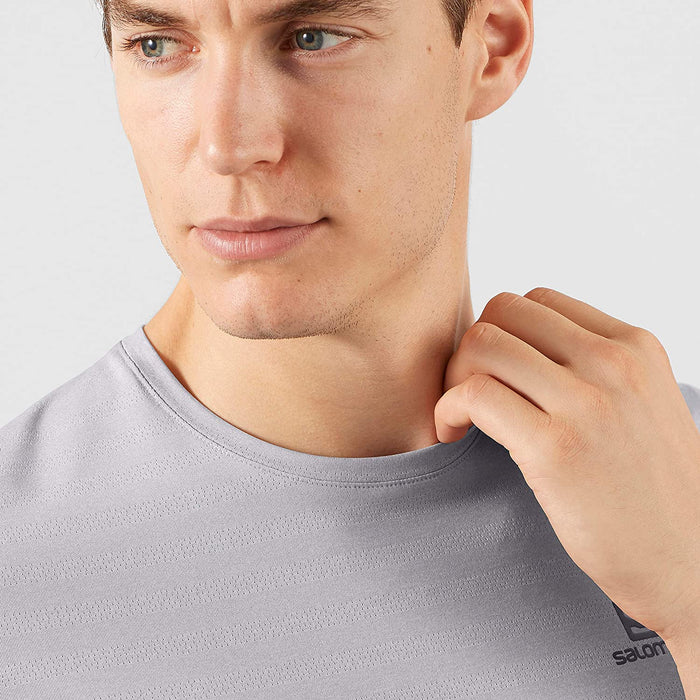 Salomon Men's Standard XA TEE M, alloy/Heather