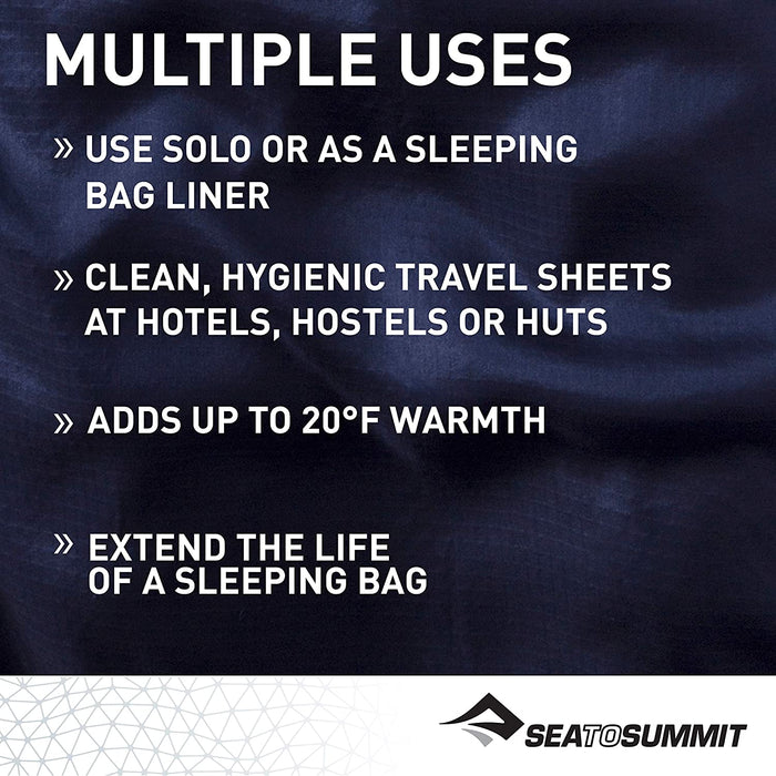 Sea to Summit Thermolite Reactor Sleeping Bag Liner Series
