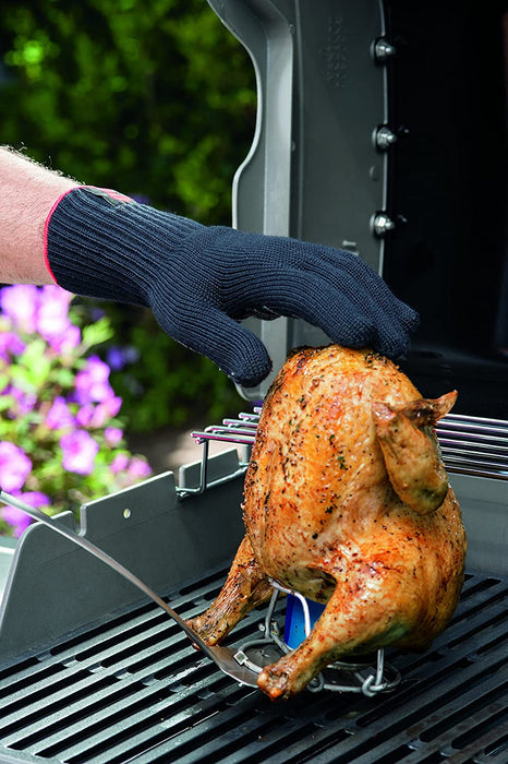Weber 6689 Essentials Collapsible Poultry Roaster