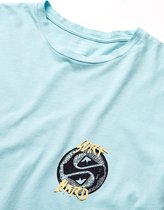 Quiksilver Men's Mirrored Logo Short Sleeve Tee