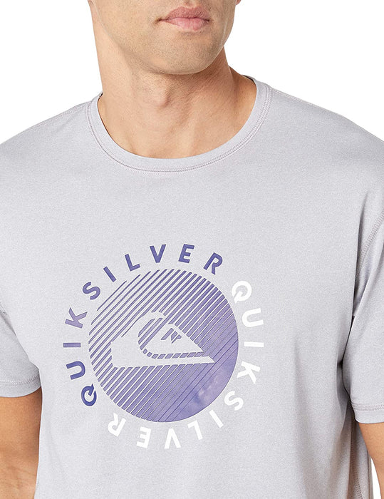 Quiksilver Men's Razors Short Sleeve Rashguard UPF 50+ Sun Protection