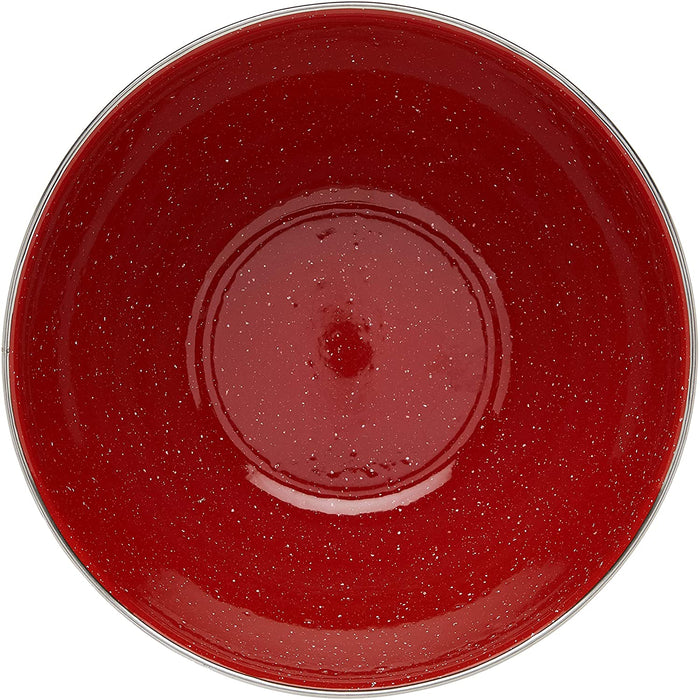 GSI Outdoors Pioneer 9.5 Inch Blue Mixing Bowl for Indoor and Outdoor Kitchens