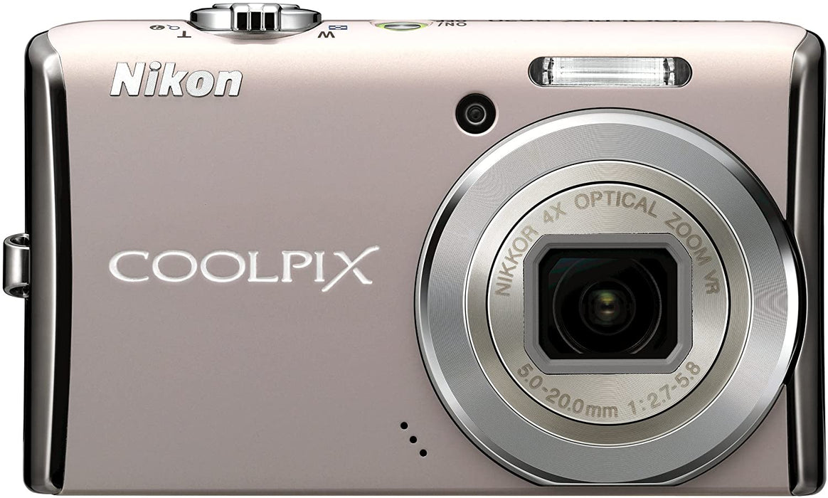 Nikon Coolpix S620 12.2MP Digital Camera with 4x Optical Vibration Reduction (VR) Zoom and 2.7 inch LCD (Jet Black)