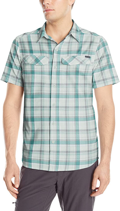 Columbia Men's Silver Ridge Multi Plaid Short Sleeve Shirt