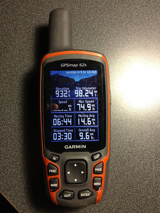 Garmin GPSMAP 62St Handheld GPS Navigator