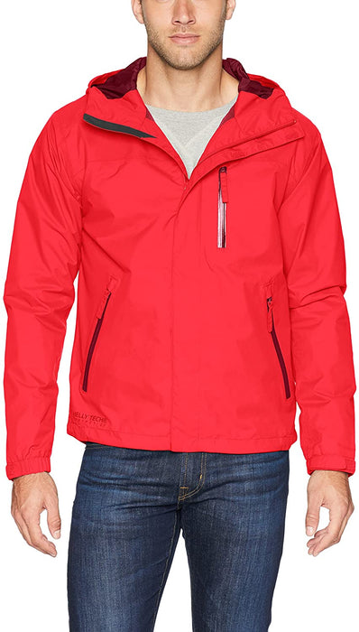 Helly Hansen Men's Vancouver Waterproof Windproof Breathable Hiking Shell Rain Jacket with Hood