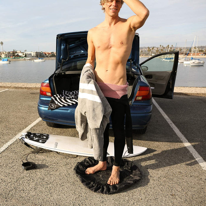 Ho Stevie! Durable Wetsuit Changing Mat/Waterproof Dry-Bag for Surfers