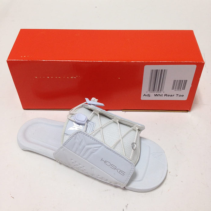 HO Sports Adj. White Rear Toe Water ski boot - One size fits all (64110120)