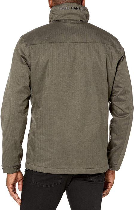 Helly Hansen Men's Waterproof Dubliner Insulated Jacket with Packable Hood for Cold Weather