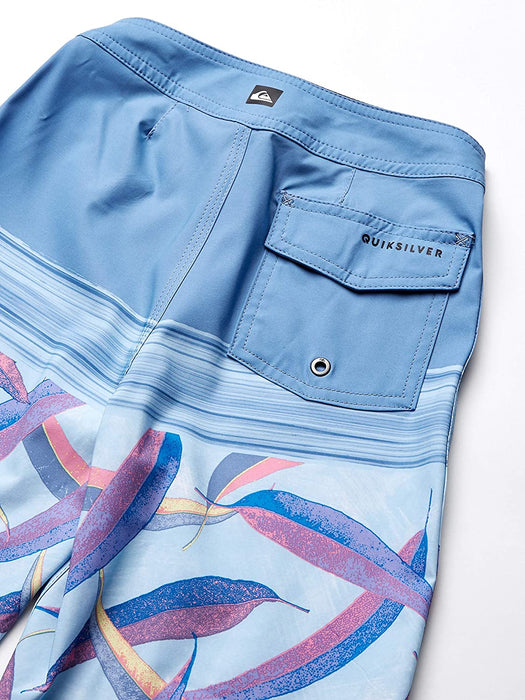 Quiksilver Boys' Big Highline Aussie Pop Youth 18 Boardshort Swim Trunk