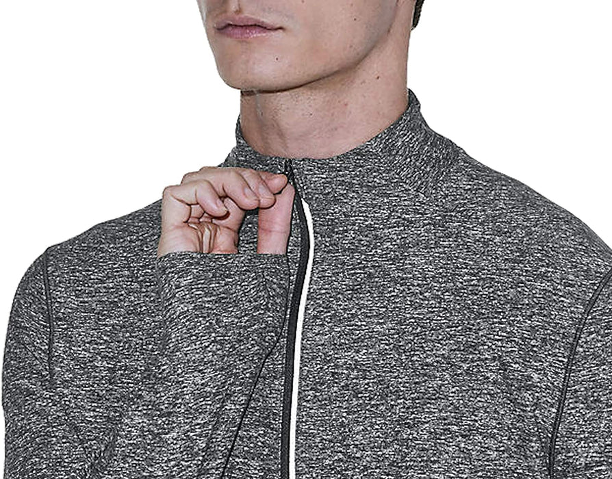 Lululemon Surge Warm 1/2 Zip - HBLK (Heathered Black) (M)