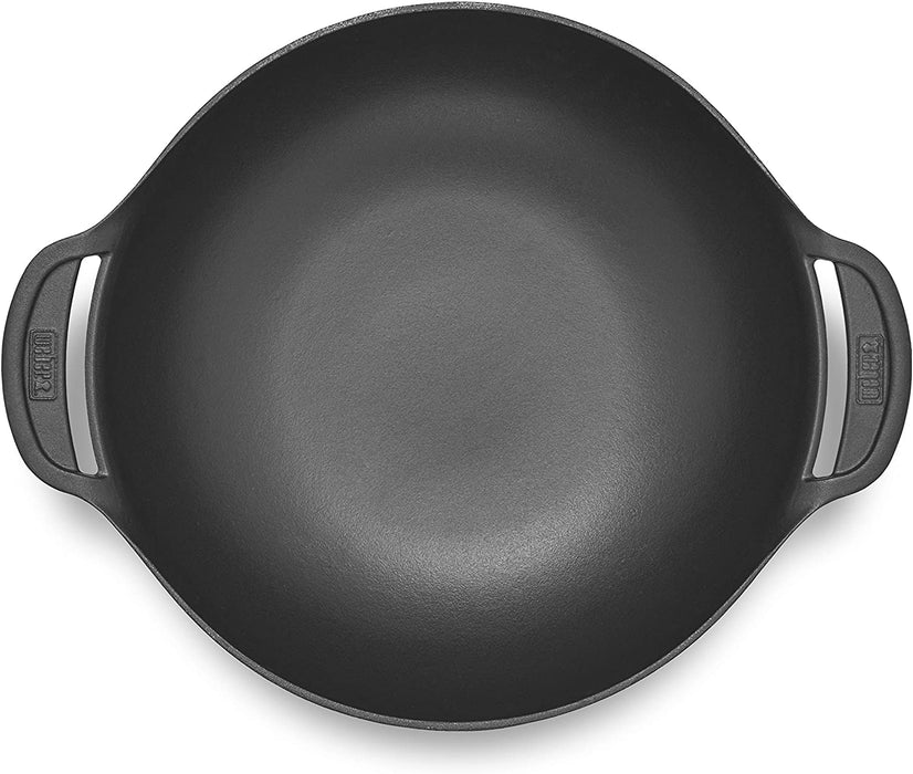 Weber 7425 Gourmet BBQ System Wok,Black