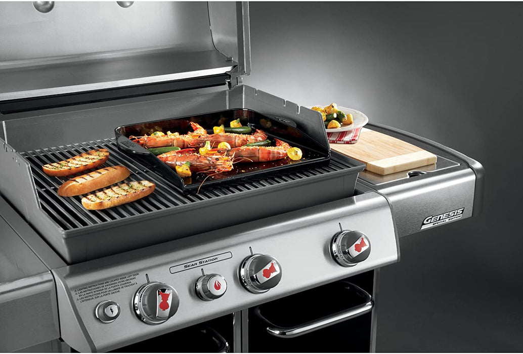 Weber 6466 Glossy Enameled Plancha for Grills