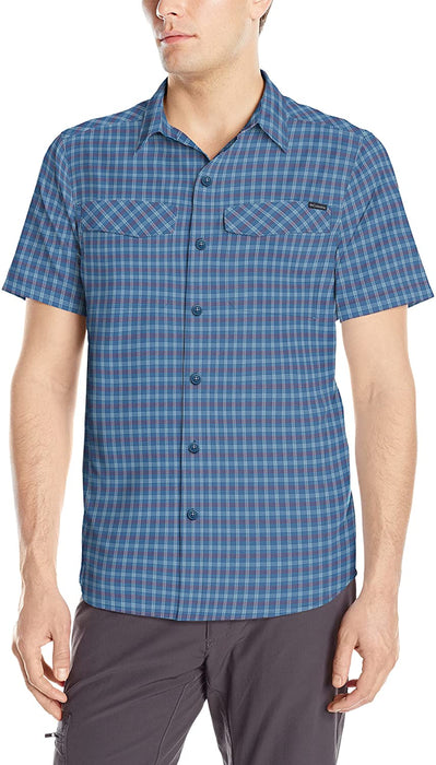 Columbia Men's Silver Ridge Multi Plaid Short Sleeve Shirt