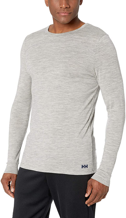 Helly-Hansen Mens HH Merino Mid Long Sleeve Base Layer Shirt