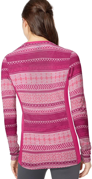 Helly-Hansen Women's W Merino Wool Mid Graphic Long-Sleeve Baselayer Top
