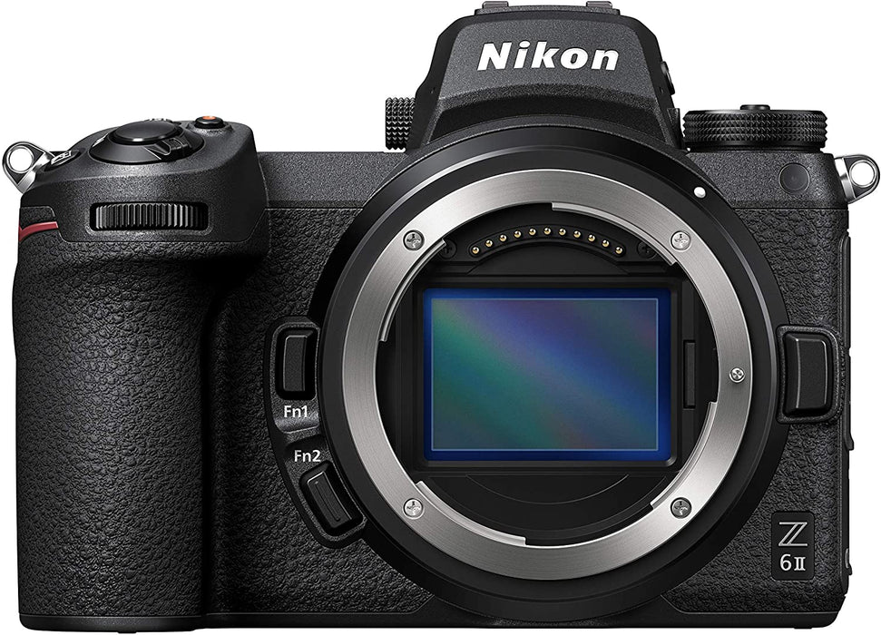 Nikon Z 6II FX-Format Mirrorless Camera Body with Nikon Mount Adapter FTZ (International Model)