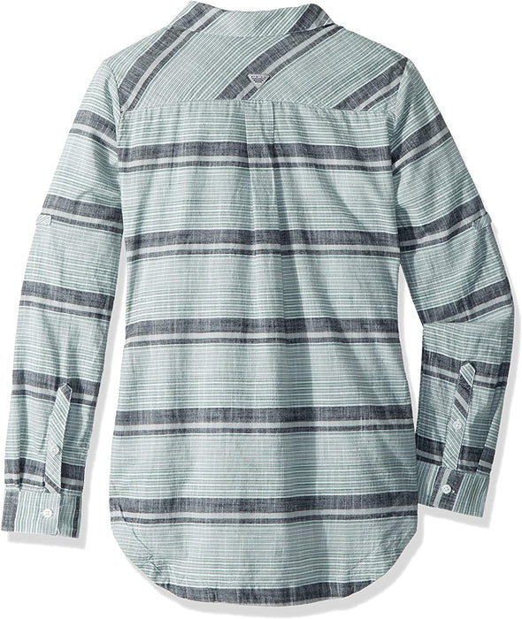Columbia Womens Coral Springs Ii Woven Long Sleeve