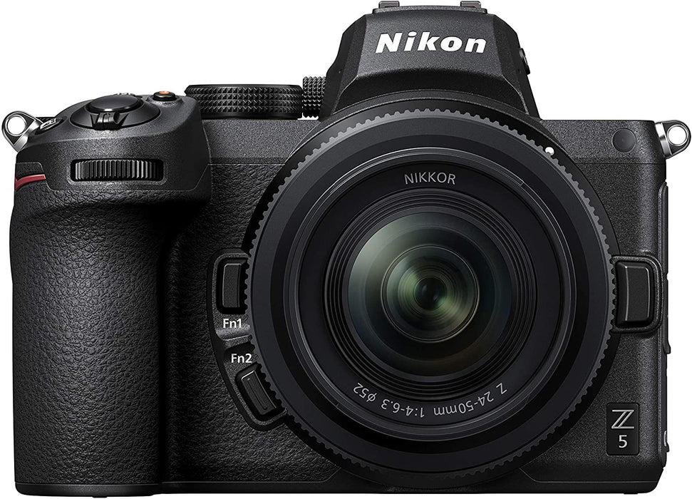 Nikon VOA040K003 Z5 + Z 24-50mm + FTZ Kit Mirrorless Camera (273-point Hybrid AF, 5-axis in-Body Optical Image stabilisation, 4K Movies, Duel Card Slots)